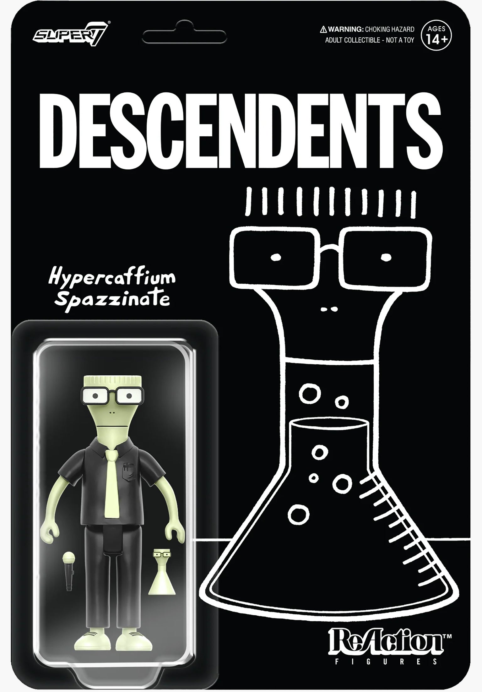 Descendents ReAction Figure Milo Hypercaffium Spaz multicolored Vorderansicht