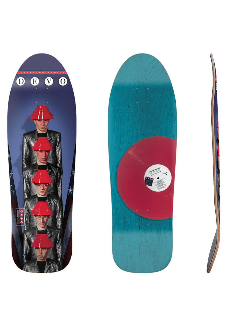 Freedom Of Choice Devo Deck in blue · 247dist