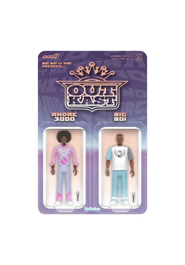 Outkast ReAction Figures Wave 03 - Big Boi & Dre multicolored Vorderansicht