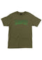 Logo Outline Heavyweight military-green Vorderansicht
