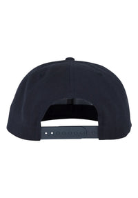 Span Embroidered 6-Panel Structured Snapback darknavy-white Rueckenansicht
