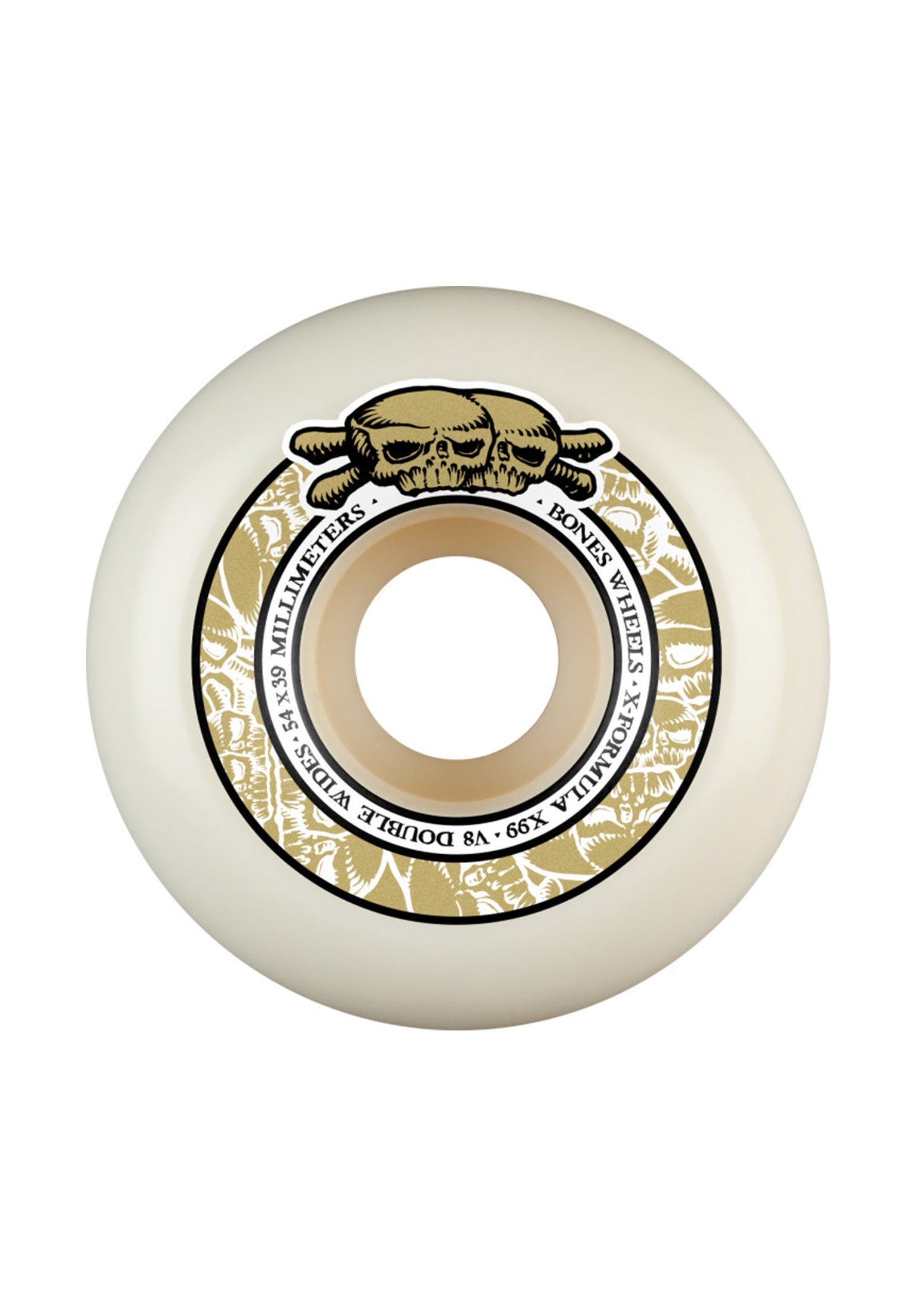 X-Formula 99A V8 Double Wides offwhite Vorderansicht