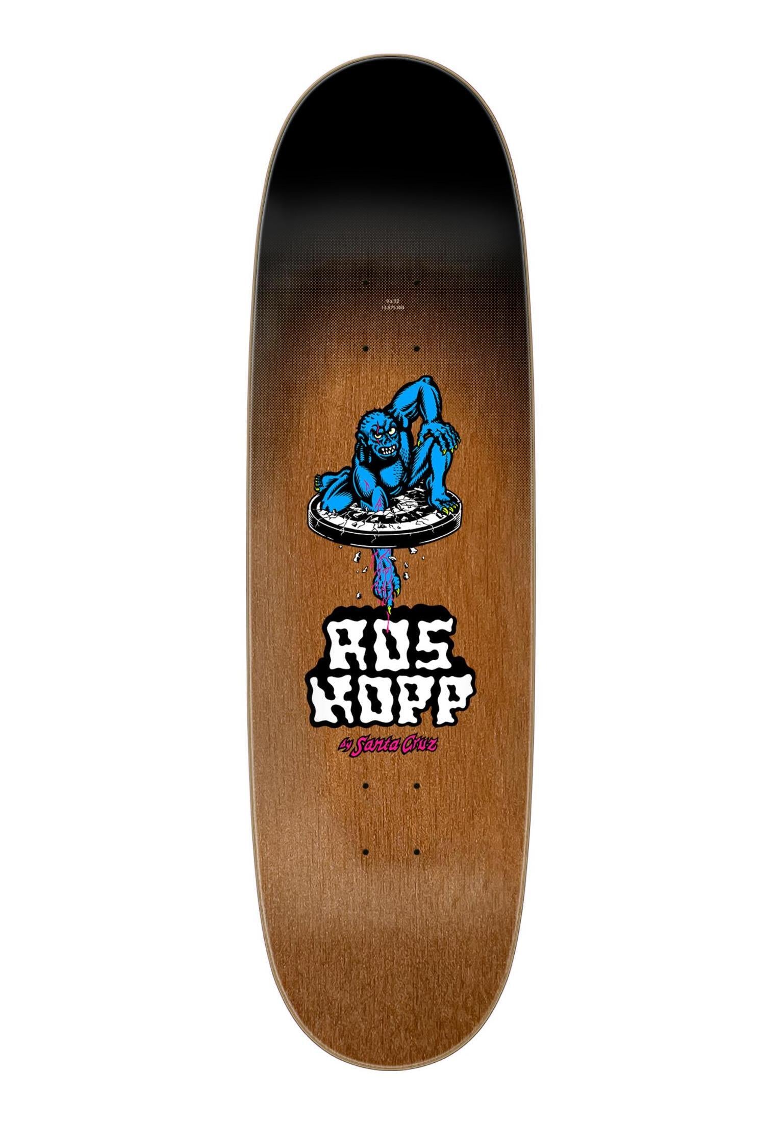 Roskopp Screaming Arm Pro Egg-Shaped multicolored Rueckenansicht
