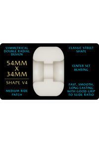 Dragons 97A V4 Symmetrical Medium Ride offwhite Rueckenansicht