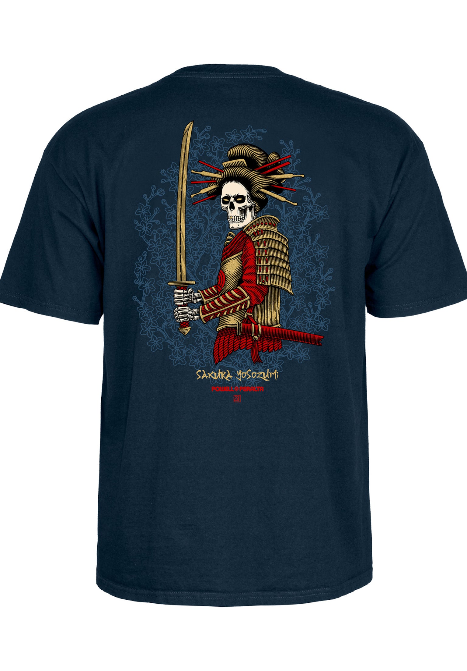 Sakura Yosozumi Onna Bugeisha navy Vorderansicht