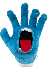 Screaming Hand Plushie blue Vorderansicht