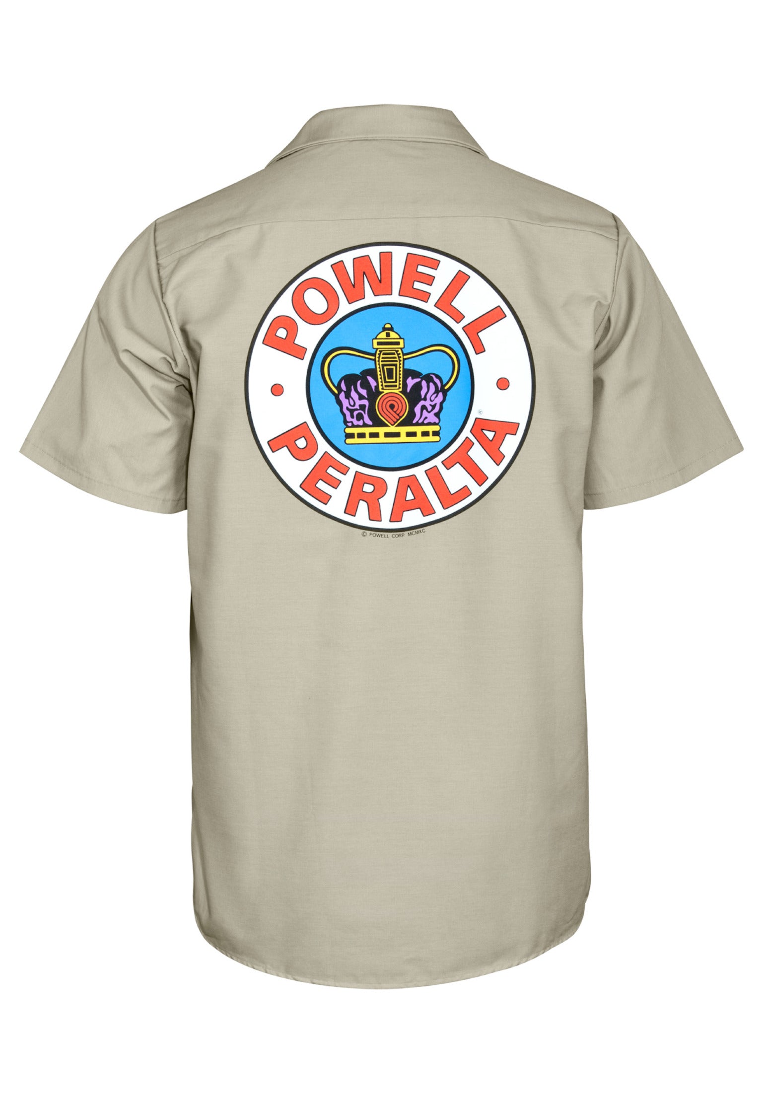 Supreme Work Shirt khaki Vorderansicht