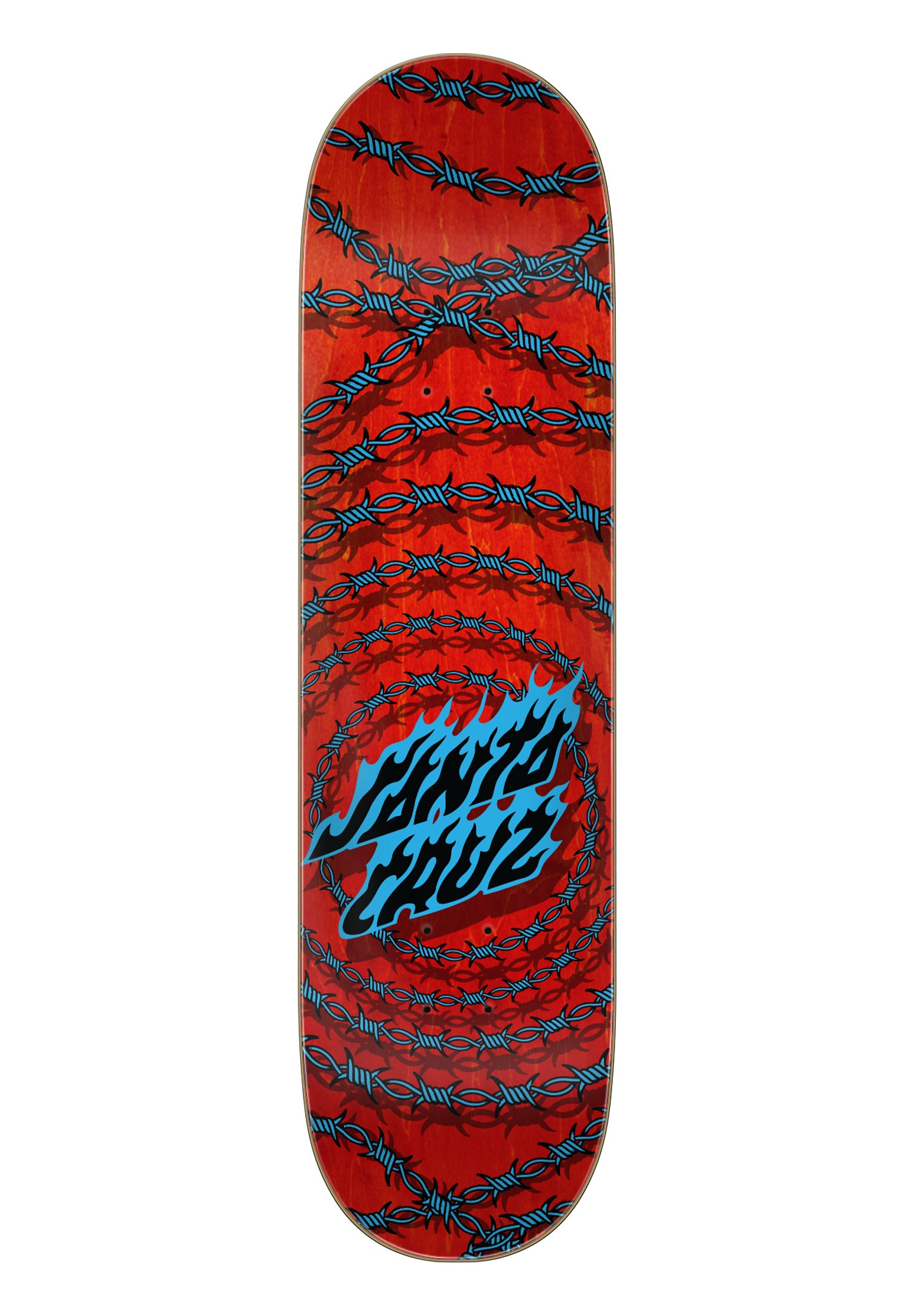 Wired Flame Dot 7 Ply Birch red Vorderansicht