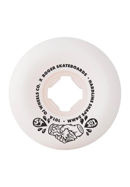 Rojers Elite Hardline 101A white Rueckenansicht