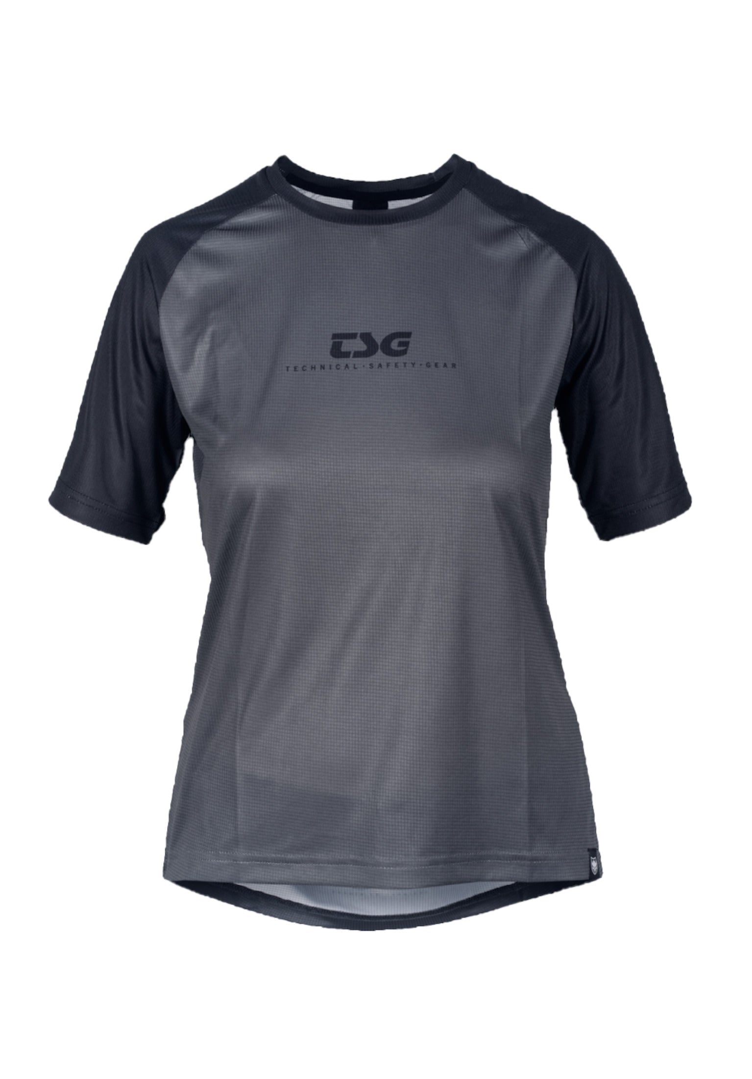 Waft Jersey Woman black-coal Vorderansicht