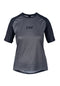 Waft Jersey Woman black-coal Vorderansicht