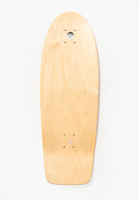 OG Bull Dog 70's Classic Full Dip natural-transparent fluorescent orange fade Rueckenansicht