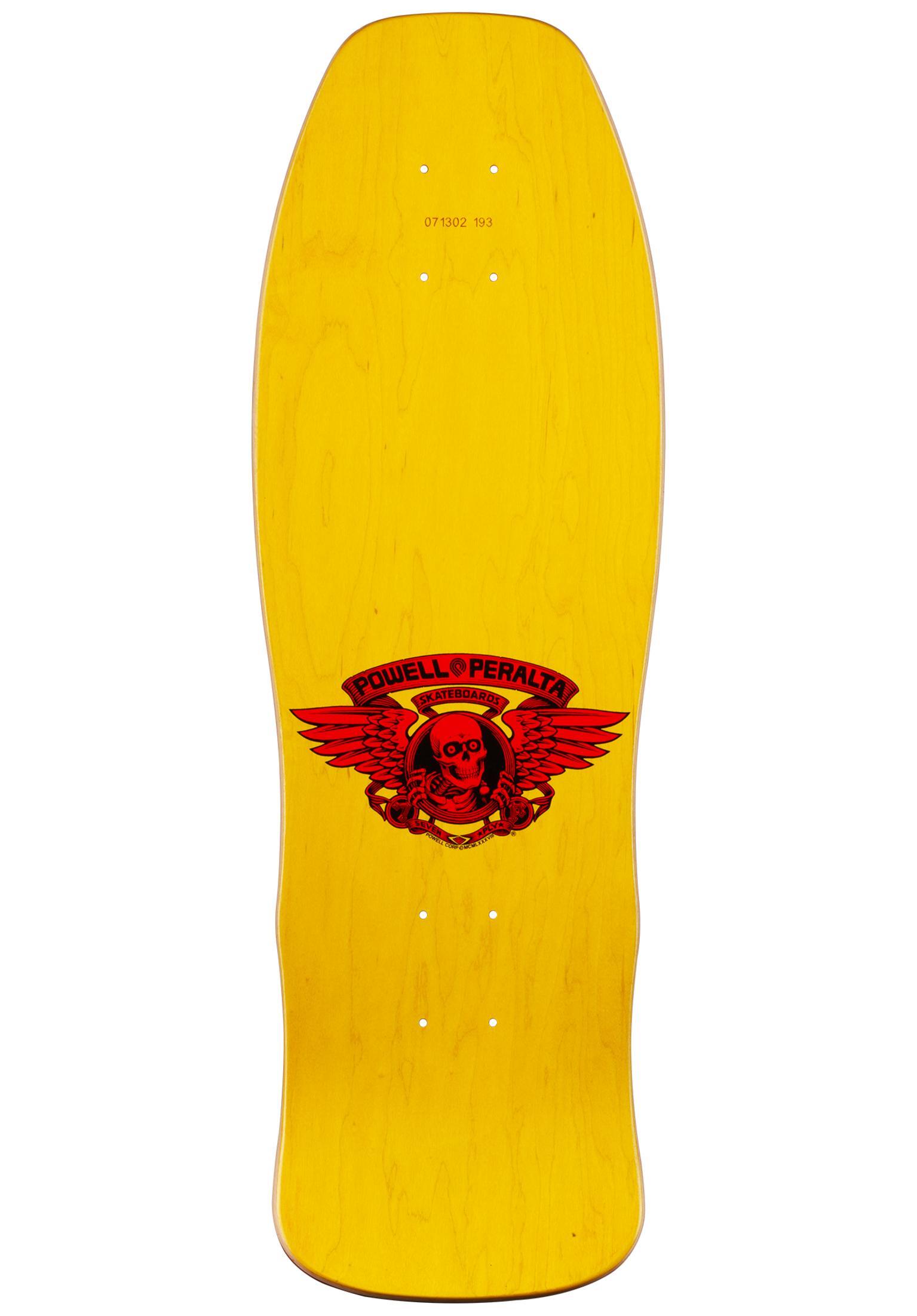 Per Welinder Nordic Skull red/yellow fade Rueckenansicht