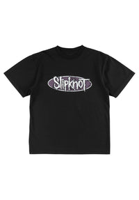 x Slipknot Annihilation Boxy Garment-Dyed black Vorderansicht