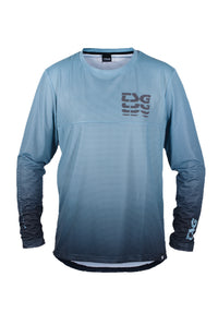 Grip Jersey steel blue fade Vorderansicht