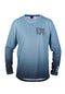 Grip Jersey steel blue fade Vorderansicht