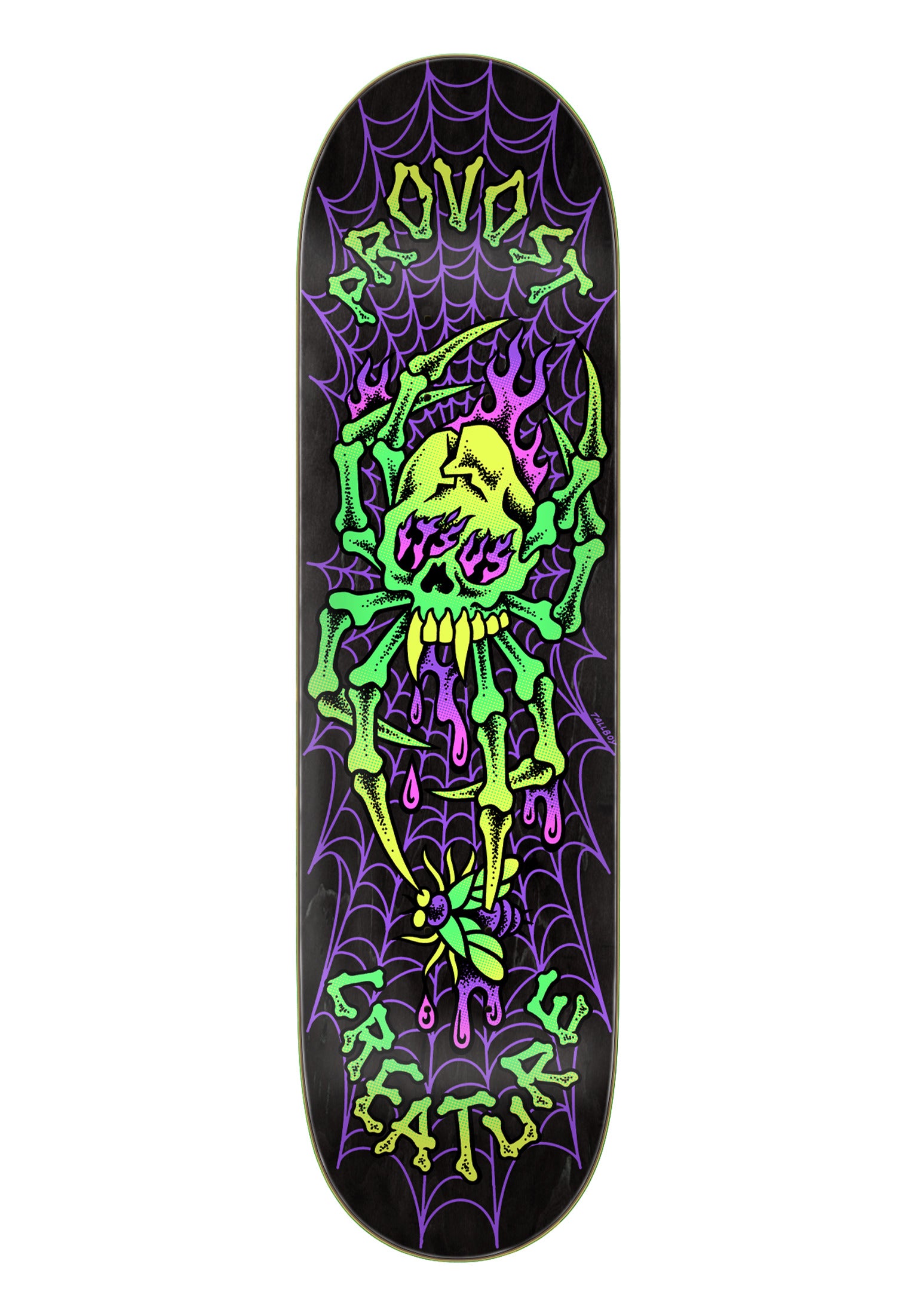 Provost Skull Spider Pro black Vorderansicht