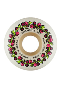 X-Formula 97A Skull Berries V5 Sidecut offwhite Vorderansicht