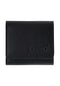 Span Tri-Fold Leather black Vorderansicht