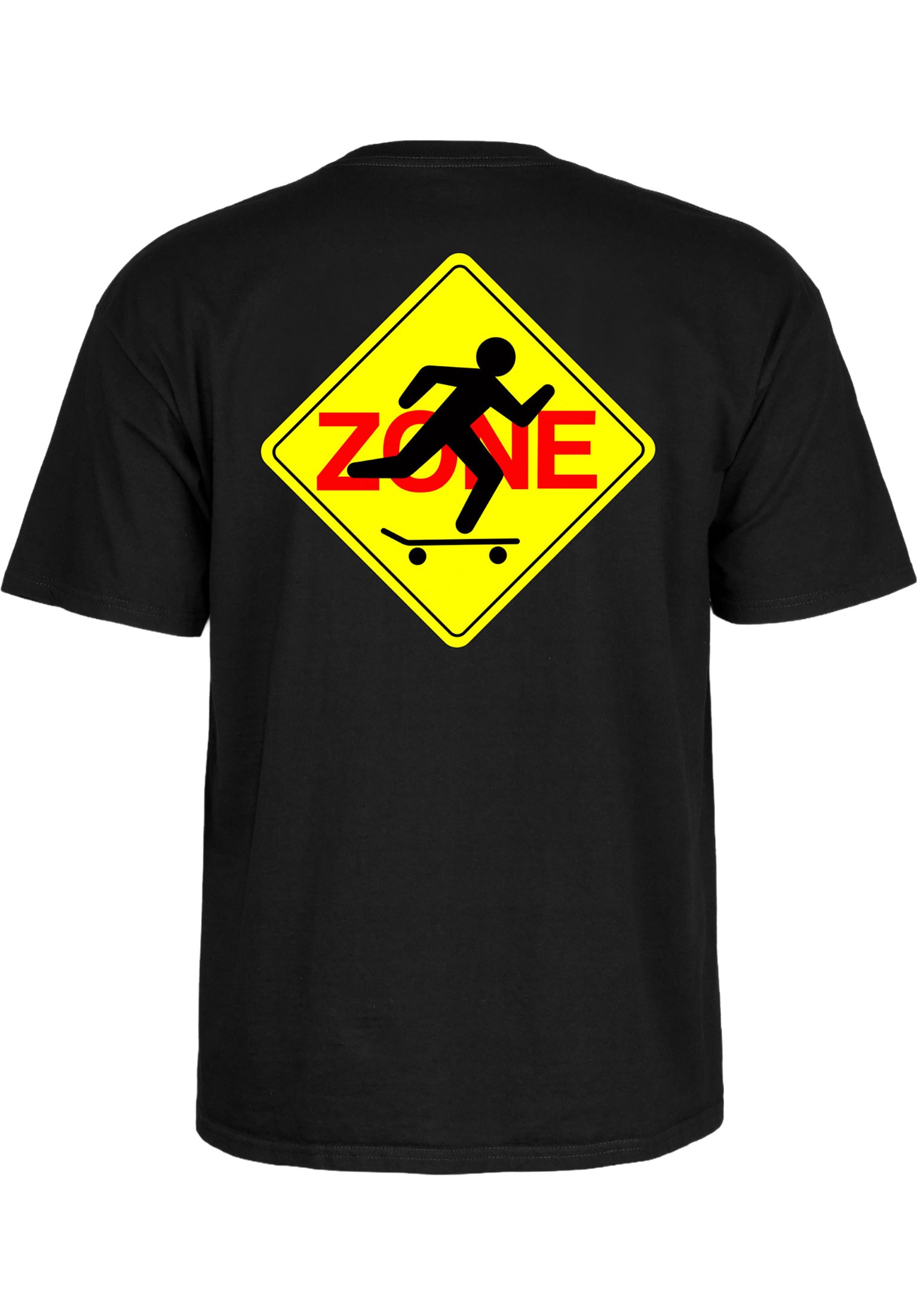 Skate Zone black Rueckenansicht