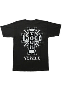 Venice Cross Logo black Vorderansicht