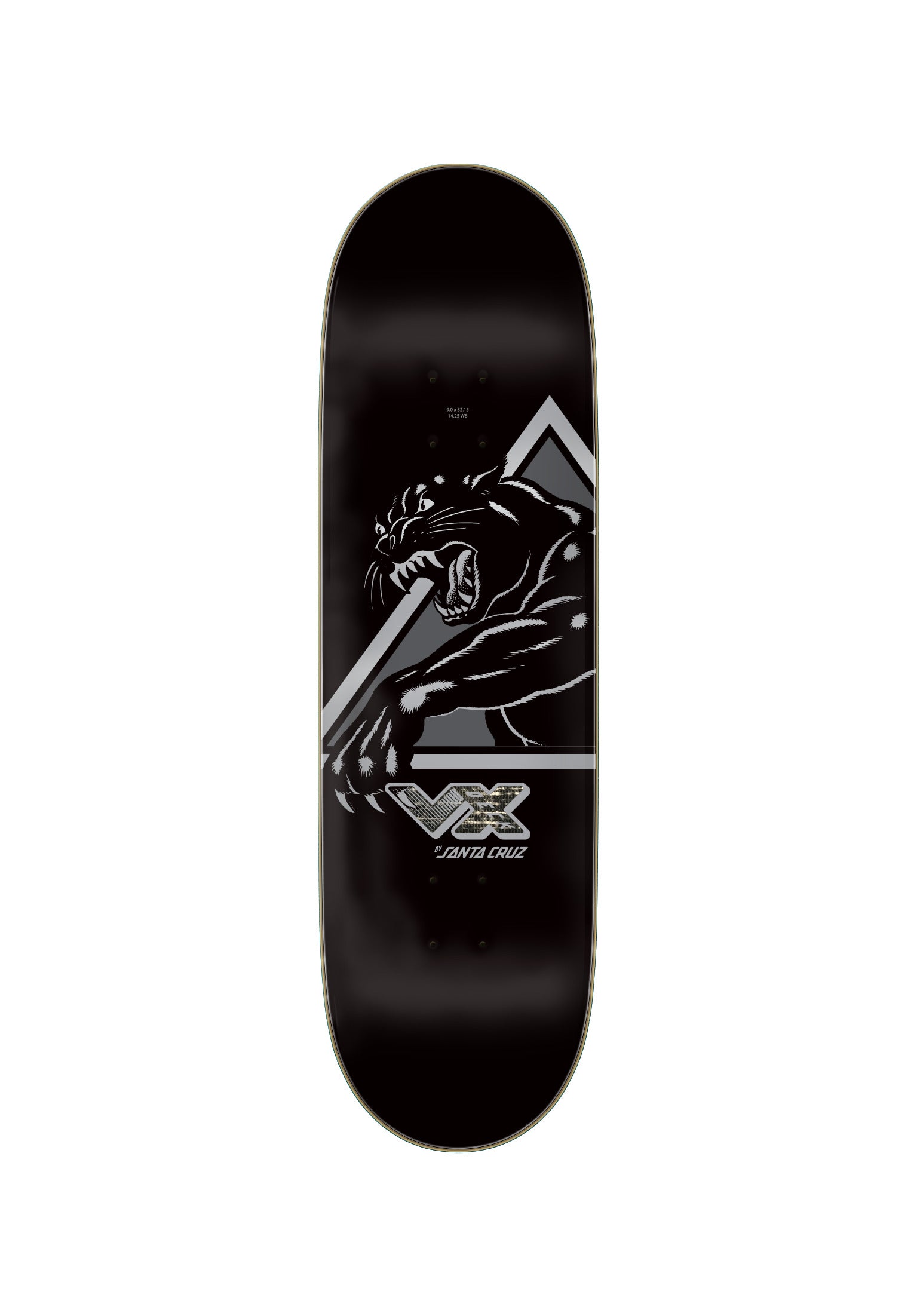 Natas Shattered Panther VX black Rueckenansicht
