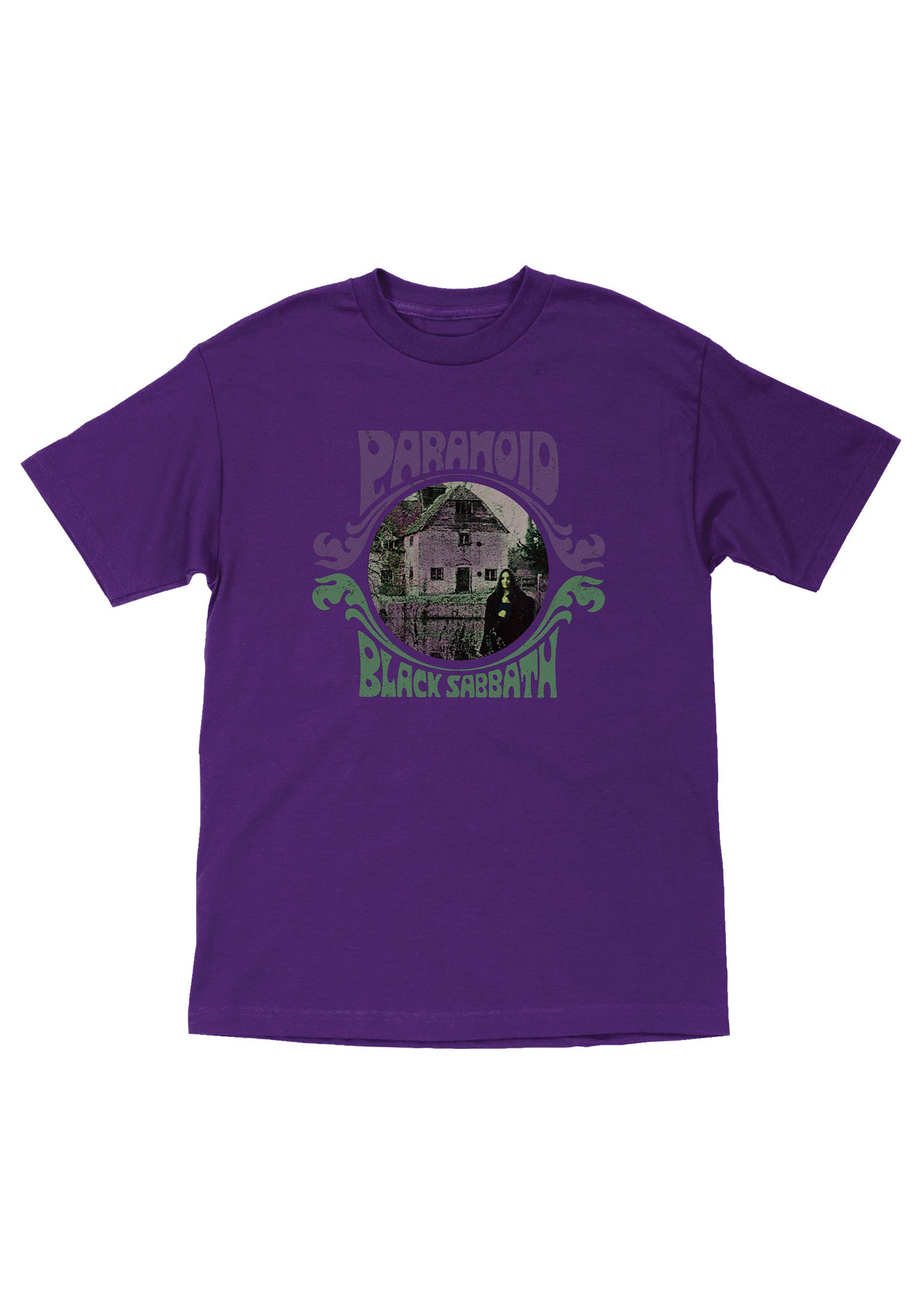 x Black Sabbath Paranoid Witch purple Vorderansicht