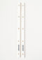 Slimline Rails white Vorderansicht
