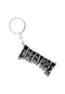 Hesher Flame Key Chain silver Vorderansicht