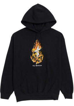 Charred Cross black Vorderansicht