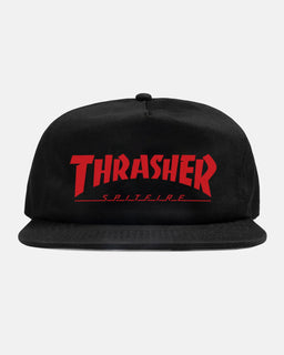 x Spitfire Snapback black Vorderansicht
