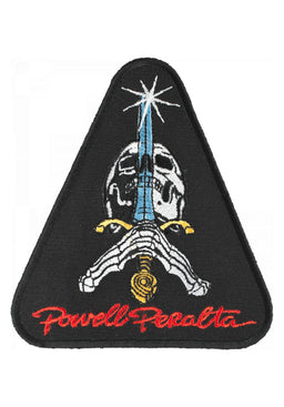 Skull & Sword 3,5 Patch black Vorderansicht