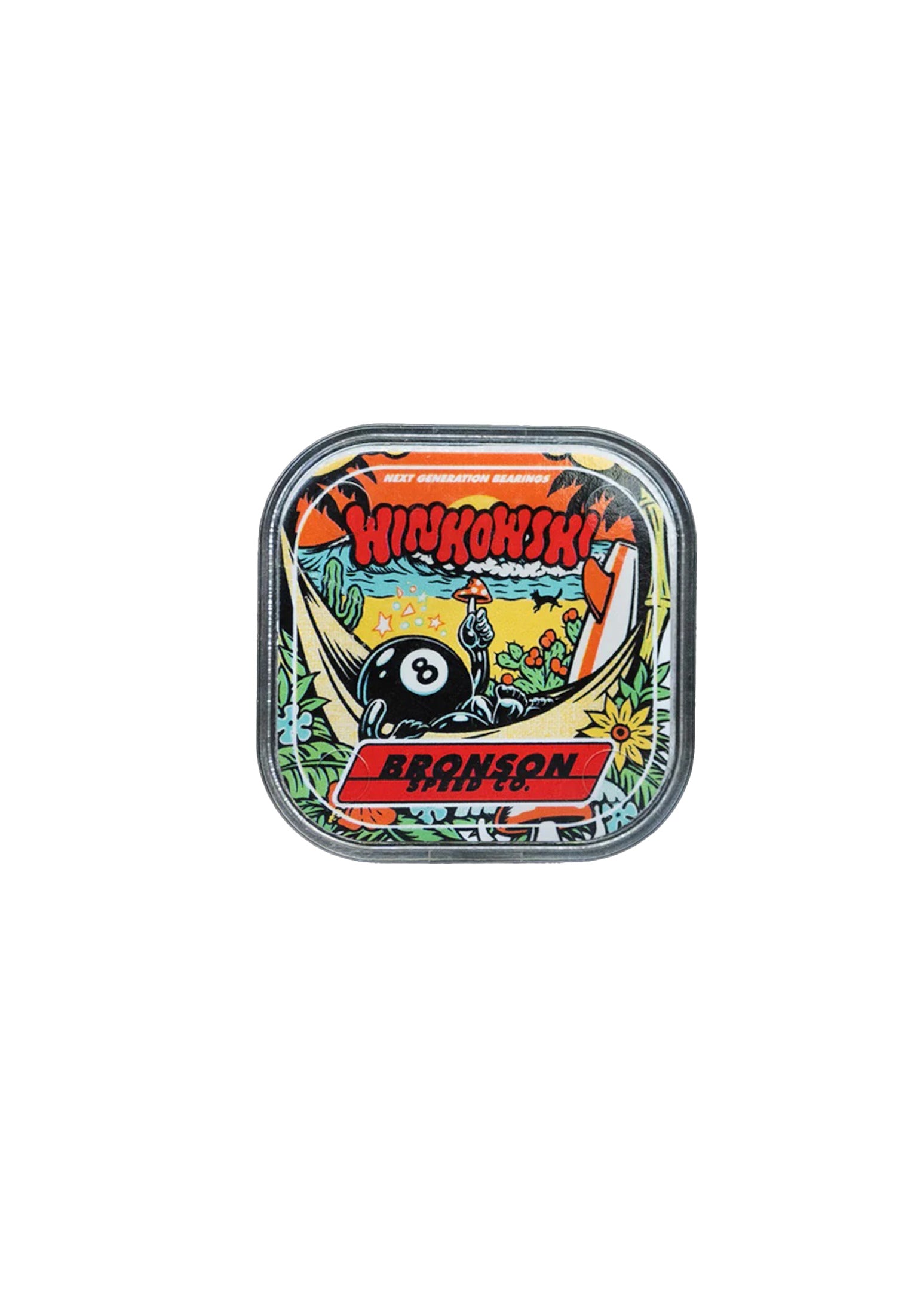 Erick Winkowski Mushroom Pro Bearing G3 white-red Rueckenansicht