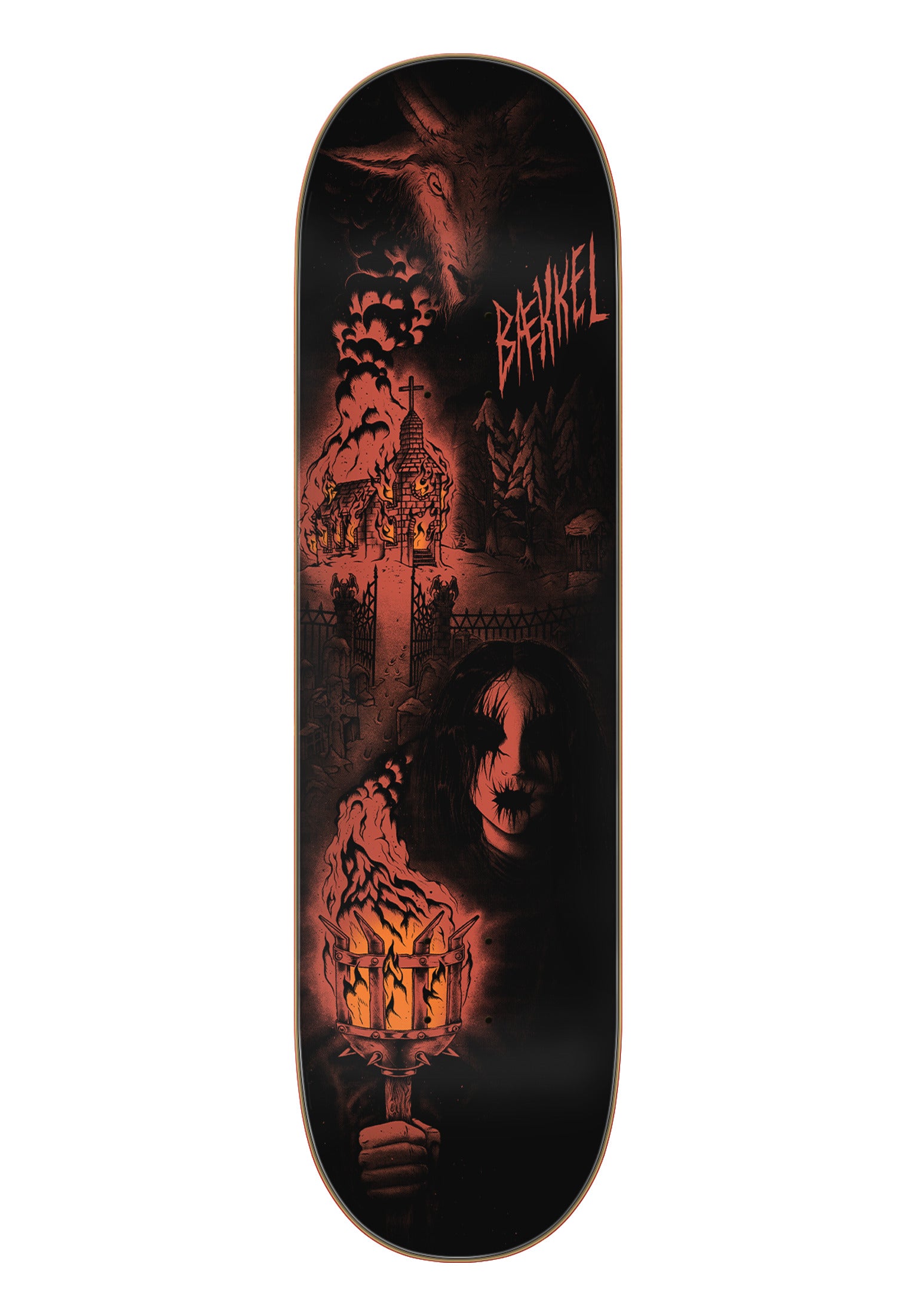 Baekkel Torch Pro black Vorderansicht