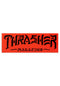 Thrash & Destroy 5 Sticker red Vorderansicht