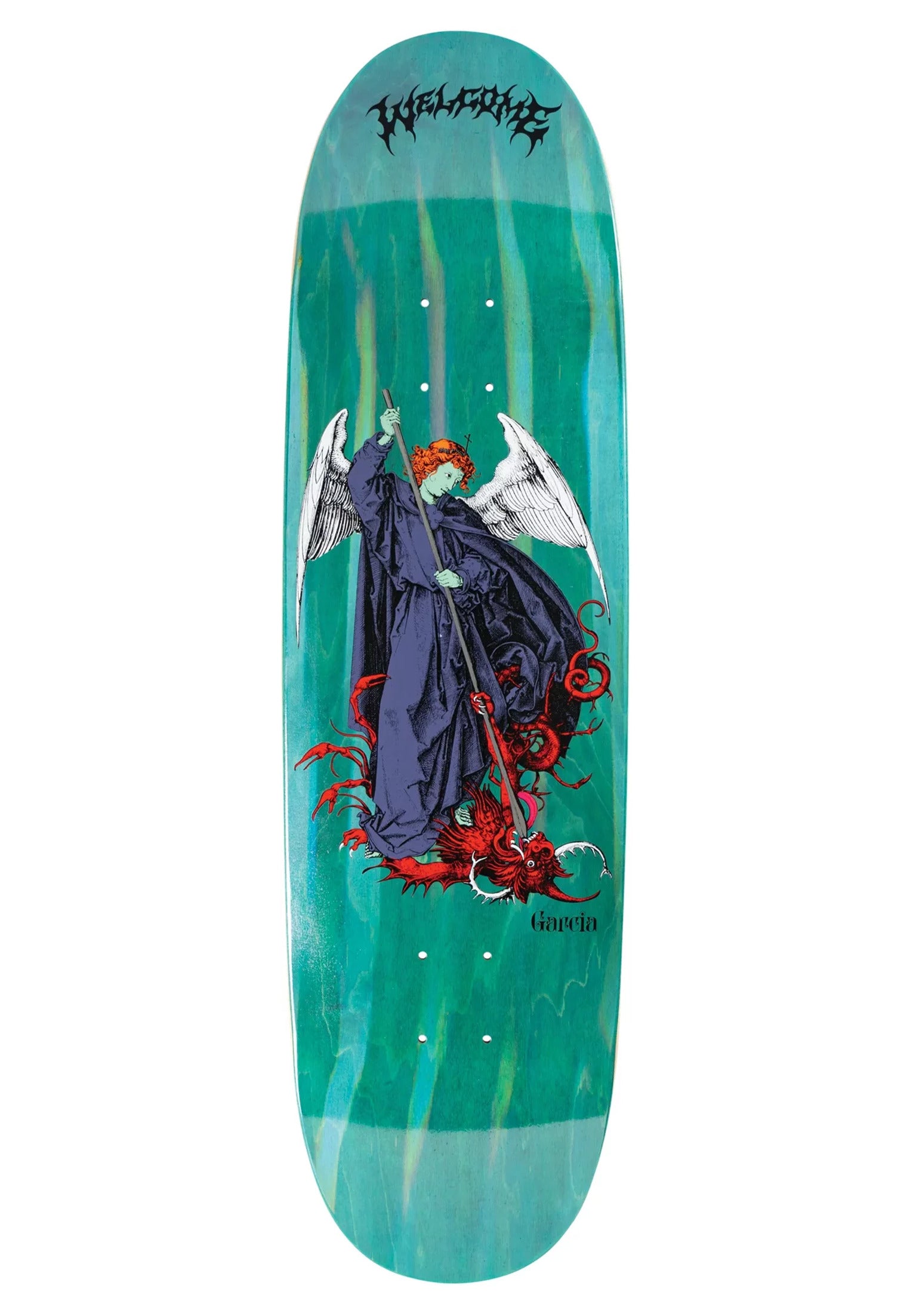 Spear on Son of Boline teal stain / prism foil Vorderansicht