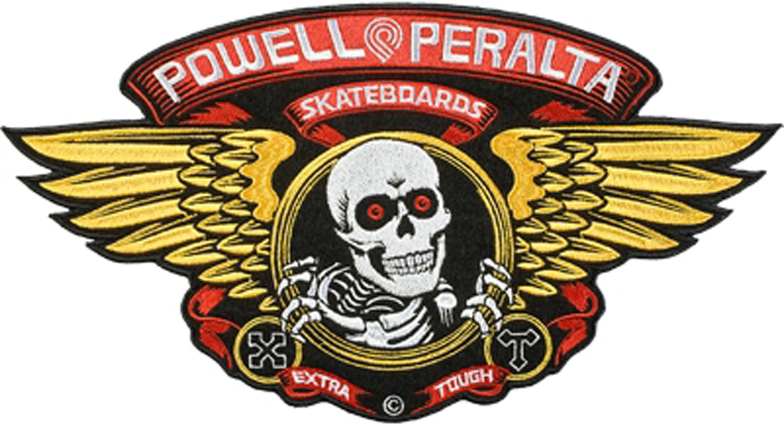 Winged Ripper Large 12 Patch no color Vorderansicht