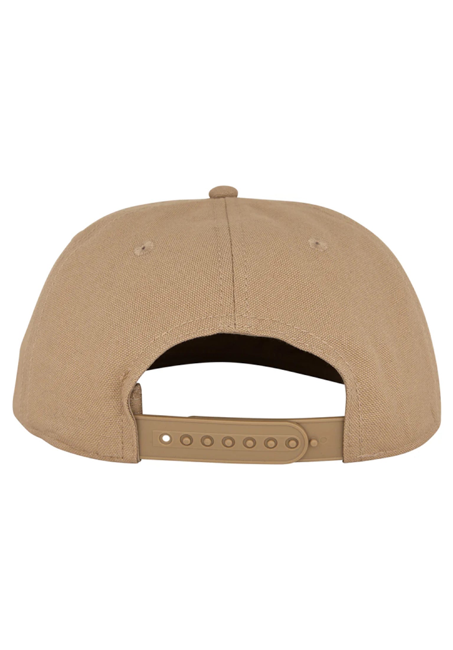 Built To Grind Span 5-Panel Unstructured Snapback khaki Closeup1