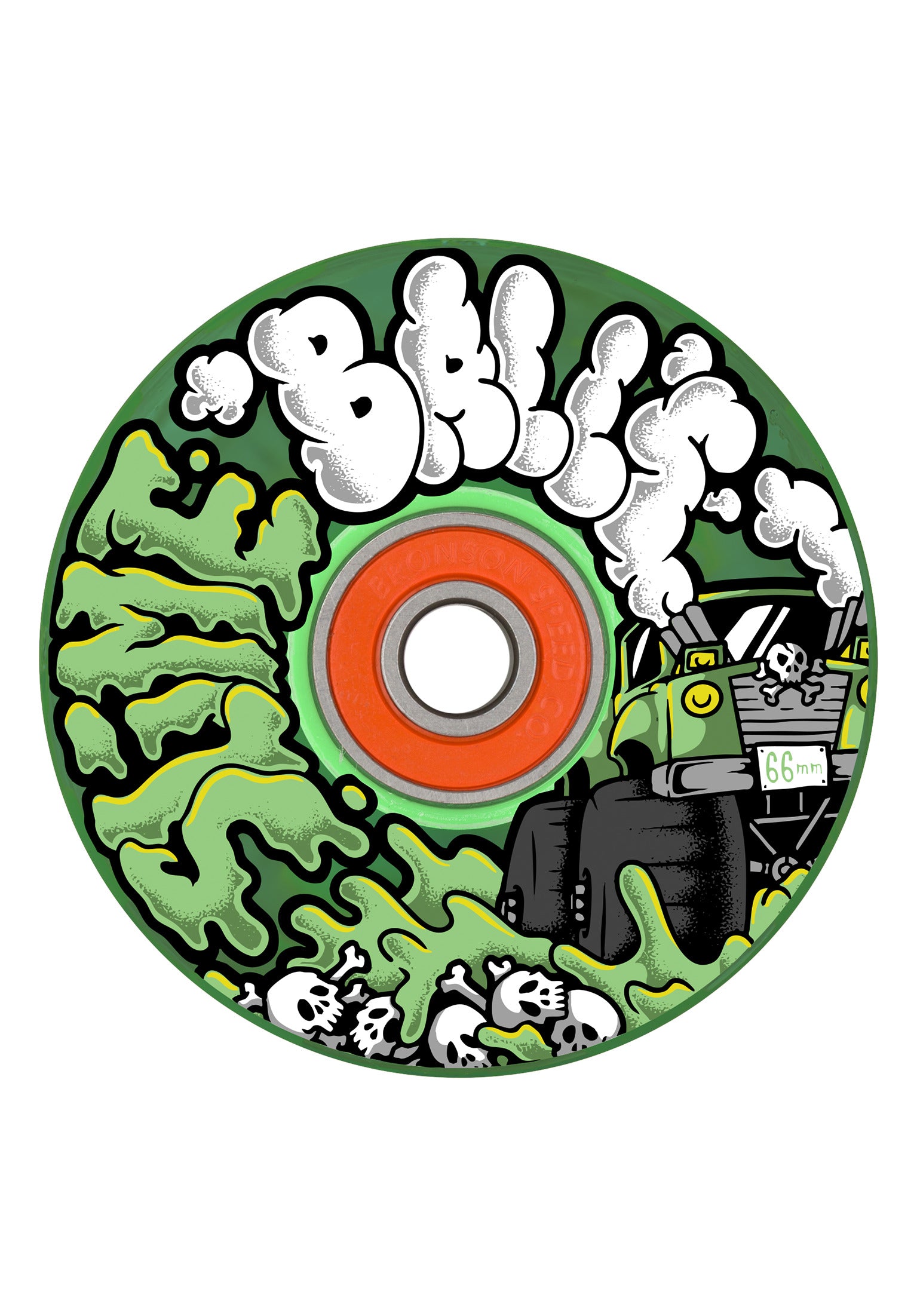 Accelerator Light Up OG 78A transparent-green Vorderansicht