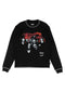 x Slipknot Masks Boxy Contrast Stitch Thermal black-white Vorderansicht
