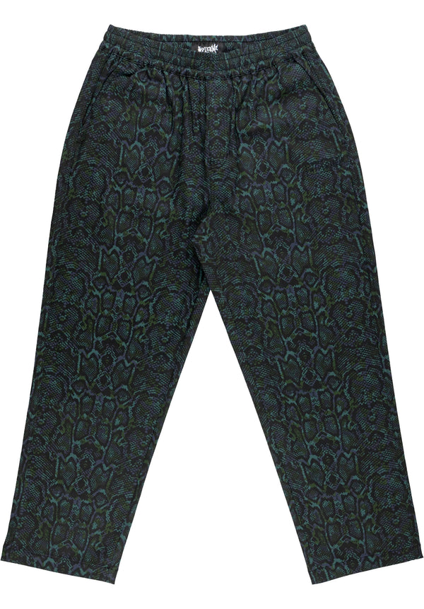 Fauna Printed Twill Elastic Pant spruce Vorderansicht
