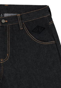 Free On The Streets Shorts dark-indigo Closeup1
