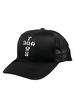 Cross Letters Flip Mesh black Vorderansicht