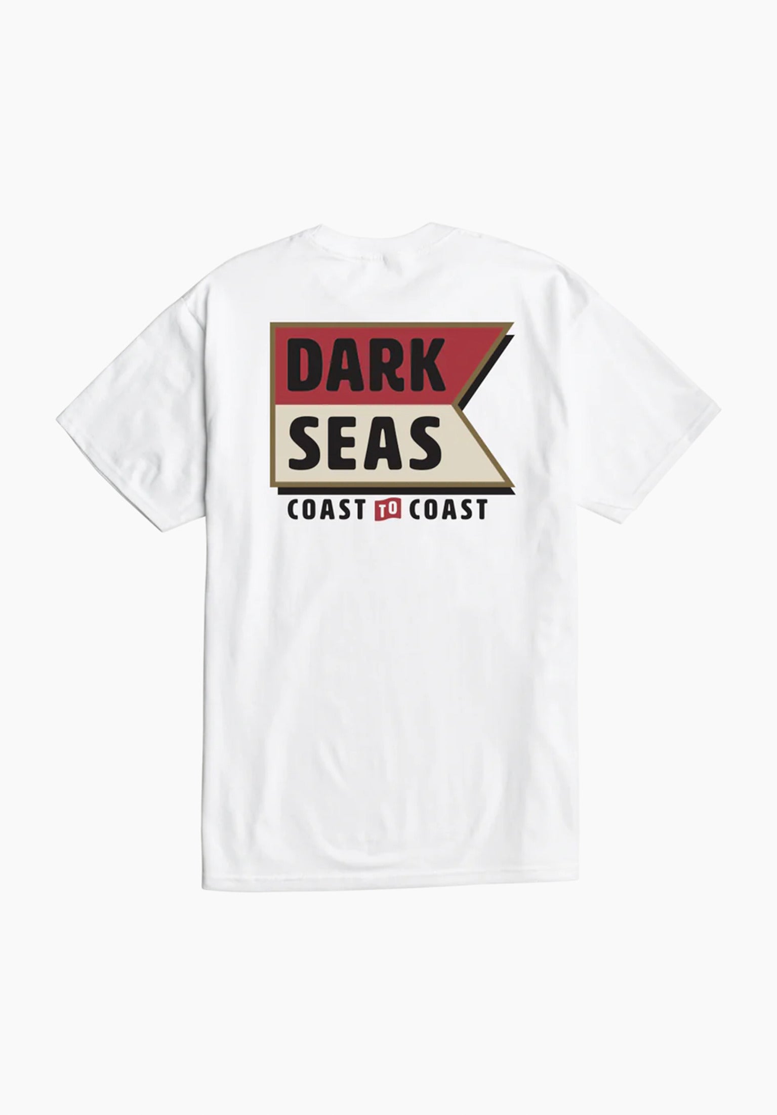 Flagbearer Pocket Tee white Vorderansicht