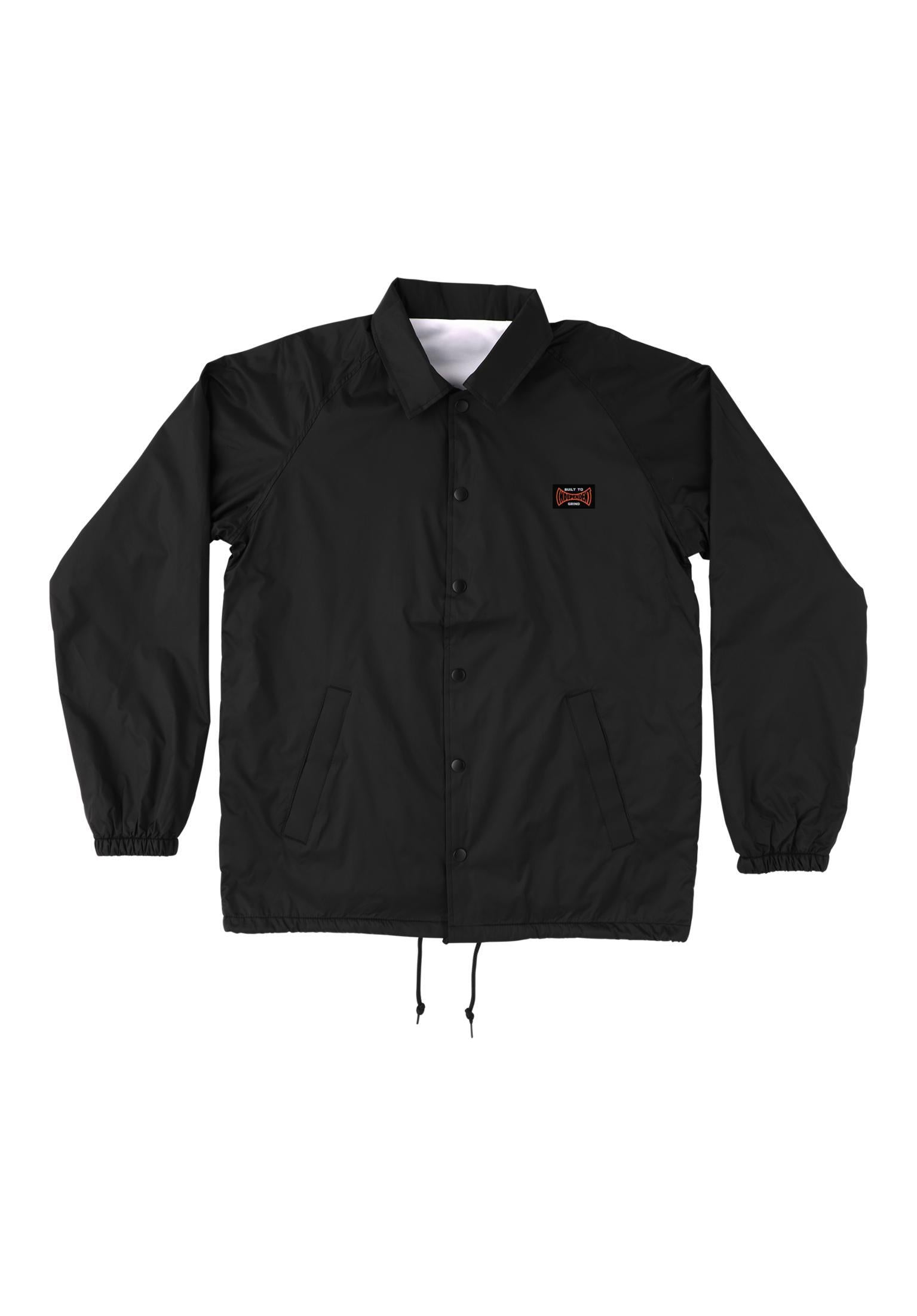 Built To Grind Span Windbreaker black Vorderansicht