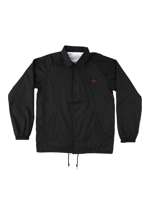 Built To Grind Span Windbreaker black Vorderansicht