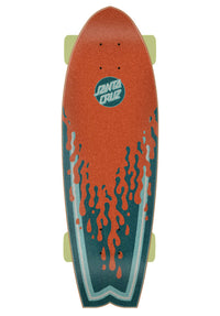 Dead Shark Shaped multicolored Rueckenansicht