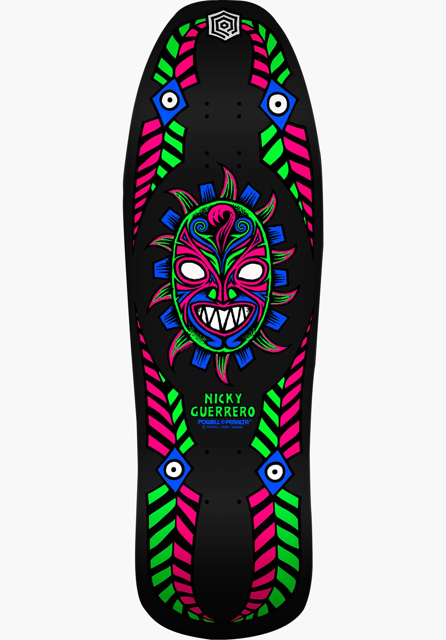 Nicky Guerrero Mask blacklight Vorderansicht