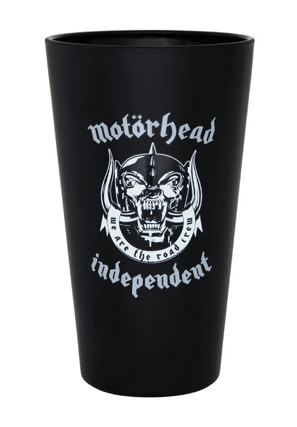 Motörhead Warpig Pint Glass black Vorderansicht