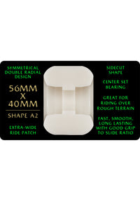 Dragons Blender 88A A2 Symmetrical Extra Wide Ride offwhite Rueckenansicht